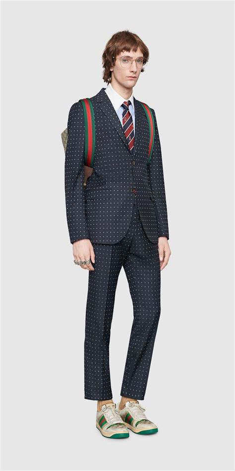 gucci green pantsuit|Gucci official website.